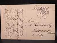 AK Ansichtskarte Postkarte Feldpost S.M.S. Kl. Kreuzer Dresden Gesunken 1915