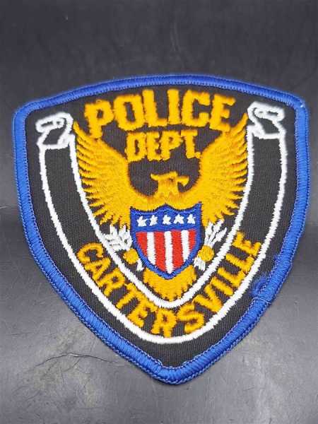 Police Dept. Cartersville Police US Patch Ärmelabzeichen USA