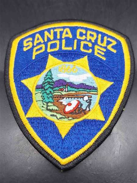 Santa Cruz Police 1866 US Patch Ärmelabzeichen USA RAR