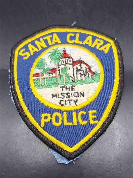 The Mission City Santa Clara Police US Patch Ärmelabzeichen USA Old Alt RAR