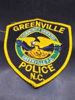 Community Oriented N.C. Greenville Police US Patch...