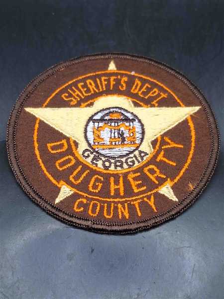 Sheriffs Dept. Dougherty County Georgia Police US Patch Ärmelabzeichen USA