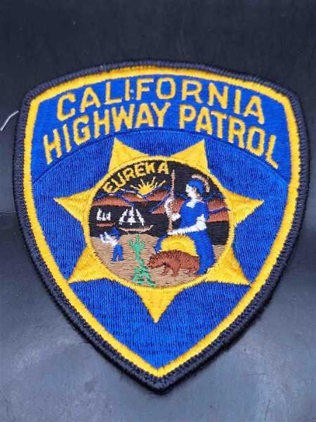 California Highway Patrol Eureka Police US Patch Ärmelabzeichen USA