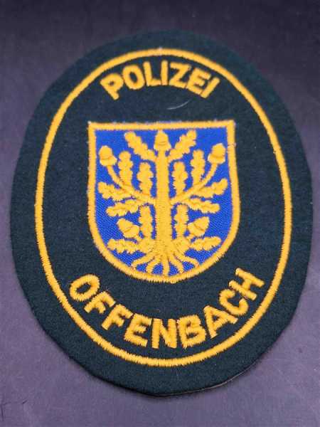 Stoffabzeichen Ärmelabzeichen Polizei Patch Offenbach Uniform