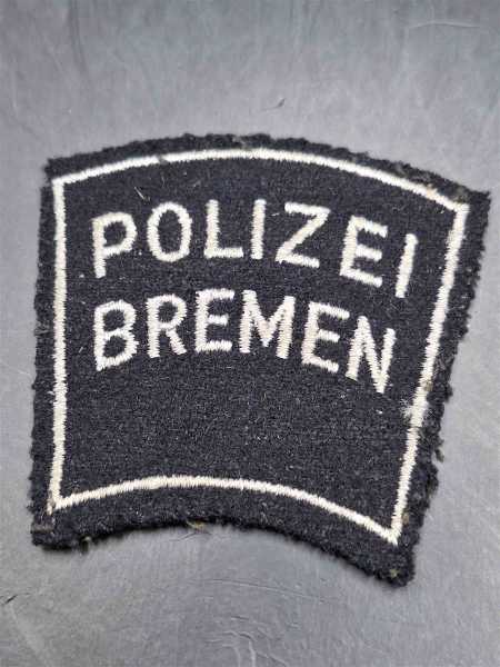 Stoffabzeichen Ärmelabzeichen Polizei Patch Bremen Uniform