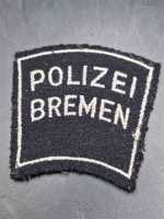 Stoffabzeichen Ärmelabzeichen Polizei Patch Bremen...