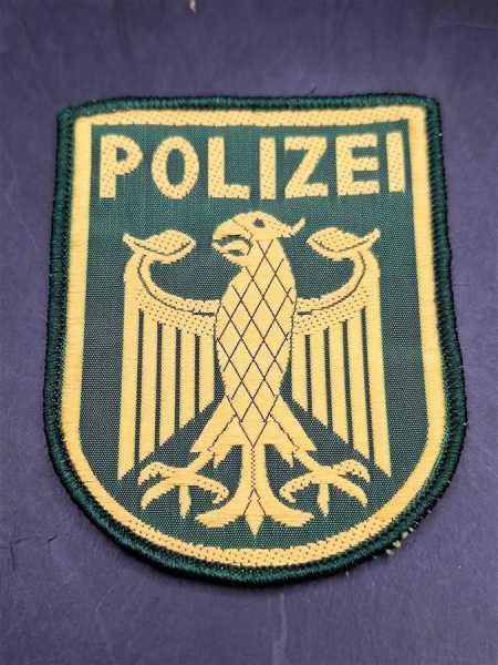 Stoff Ärmelabzeichen Bundesgrenzschutz Bundespolizei Polizei Patch Bundesadler