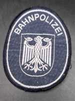 Stoffabzeichen Ärmelabzeichen Patch Bahnpolizei alt...