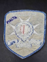 Polizei Ärmelabzeichen Patch Malta DOMINE DIRIGE NOS Polizei RAR