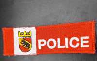 Ärmelabzeichen Stoffabzeichen Patch Schweiz Switz Bern Police Grenzschutz RAR