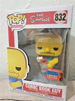 FUNKO POP The Simpsons 832 Comic Book Guy Limited Edition...