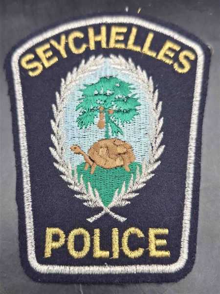 Ärmelabzeichen Stoffabzeichen Patch Seychelles Seychellen Police Polizei