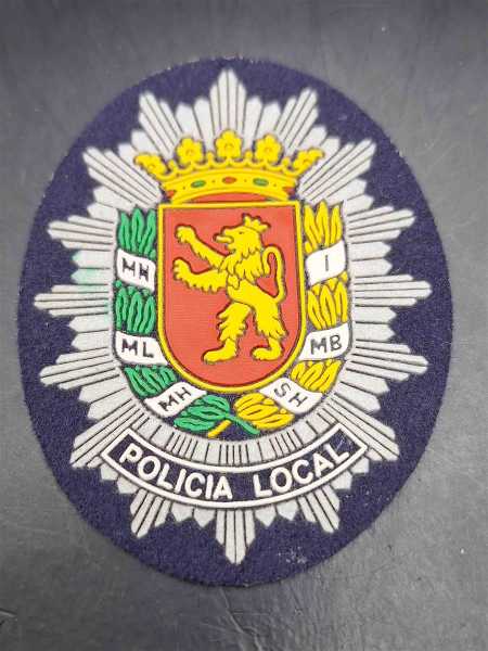 Ärmelabzeichen Stoffabzeichen Spanien Espania Policia Local Polizei