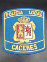 Ärmelabzeichen Spanien Espania Policia Local Caceres