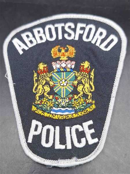 Ärmelabzeichen Patch Kanada Police Polizei Abbotsford