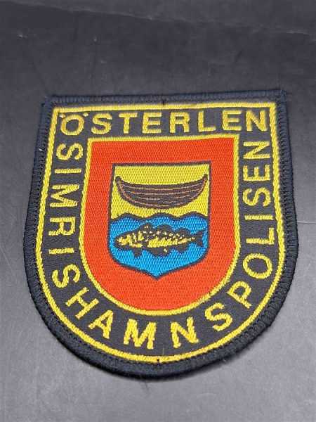 Ärmelabzeichen Stoffabzeichen Patch Schweden Polisen Österlen Simrishamnspolisen