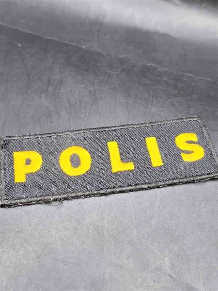 Ärmelabzeichen Stoff Patch Schweden Police Sweden Polis