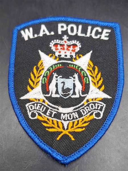 Ärmelabzeichen Stoffabzeichen Patch Australien Australian W.A. Police Polizei