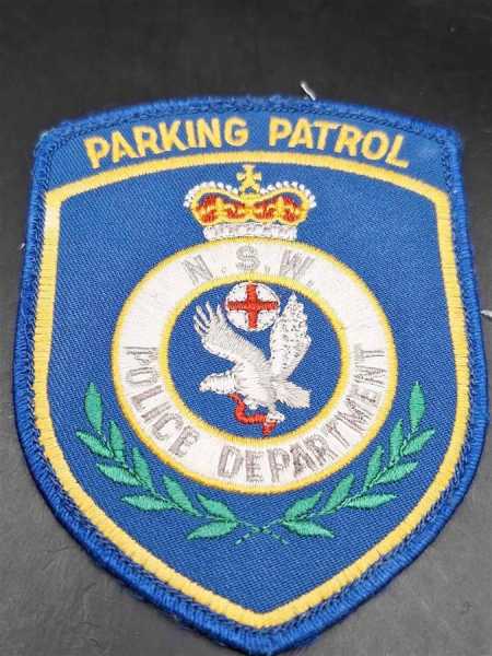 Ärmelabzeichen Patch Australien Parking Patrol N.S.W. Police Department