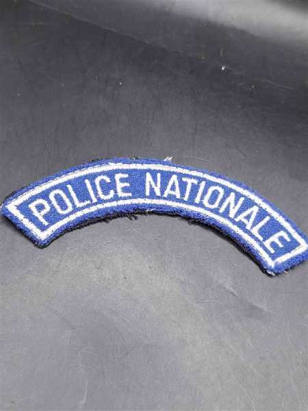 Ärmelabzeichen Patch Frankreich France Police Nationale