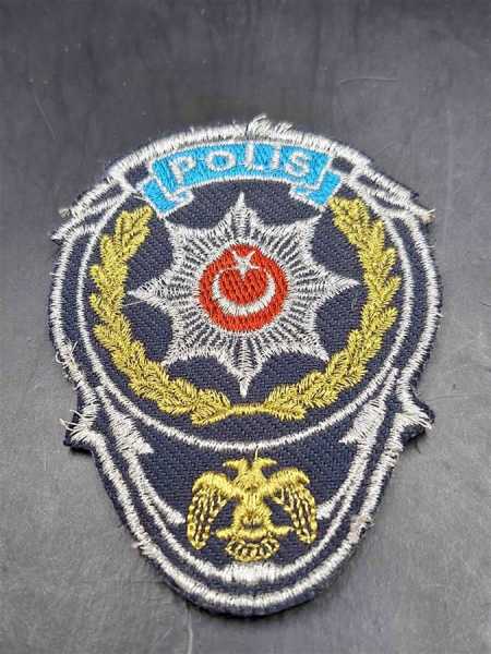 Ärmelabzeichen Patch Türkei Polizei Polis Rangabzeichen Goldstufe