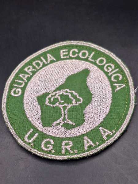 Ärmelabzeichen Klett Guardia Ecologica U.G.R.A.A. Patch Police Polizei