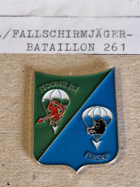 Brustanhänger Bundeswehr Orden 6./ Fallschirmjägerbataillon 261 Fschjgbtl FERSKP