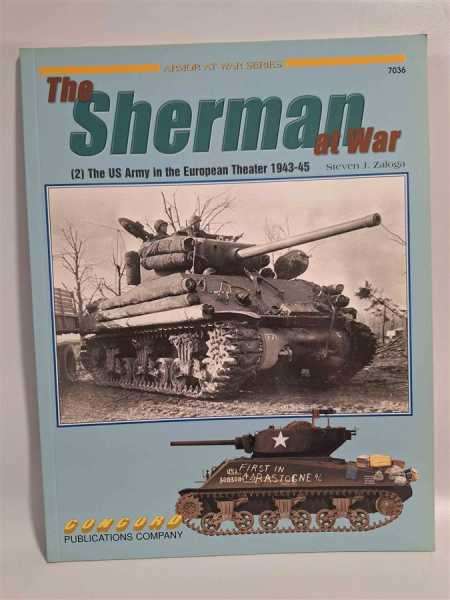 Concord 7036 The Sherman at War Us Army 1943-45 Panzer Tank Modellbau