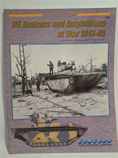 Concord 7032 US Amtracs and Amphibians at war 1941-45 Panzer Tank Modellbau 2,WK