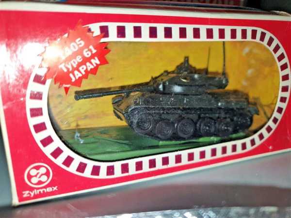 Landmaster T405 Type 61 Japan Panzer Die Cast Metal Tank Model 1:87