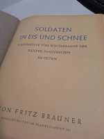 Soldaten in Eis und Schnee 24 Aquarelle Vormarsch des...