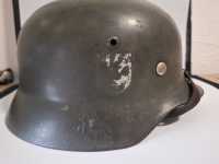 Stahlhelm Wehrmacht M35 Glocke Steelhelmet Militaria Q66...