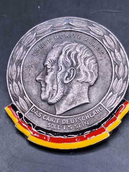 Ernst Moritz Arndt Medaille 900 Punze Silber Das Ganze Deutschland soll es sein