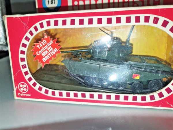 Landmaster T410 Centurion MK III British Panzer Die Cast Metal Tank Model 1:87