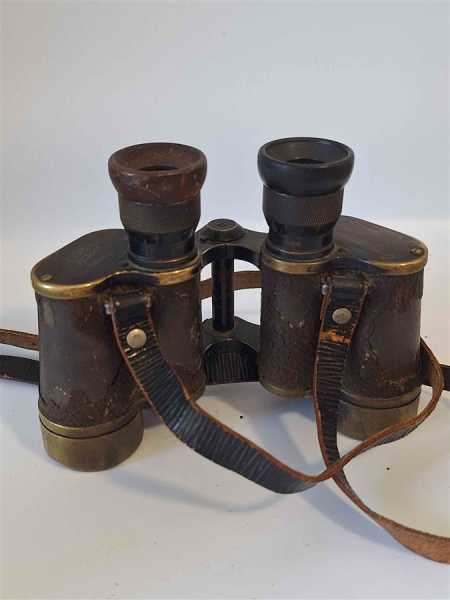 Fernglas Dienstglas Binoculars 6x30 Emil Busch Rathenow 208565