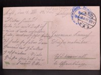 AK Ansichtskarte Postkarte Unsere Pioniere Feldpost 1917 Brückenbau