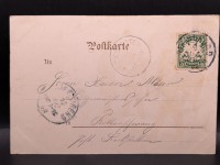 AK Ansichtskarte Postkarte Gruss aus der Garnison 1902...