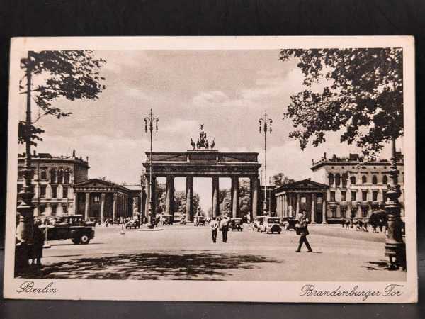 AK Ansichtskarte Postkarte 2. WK Brandenburger Tor Berlin