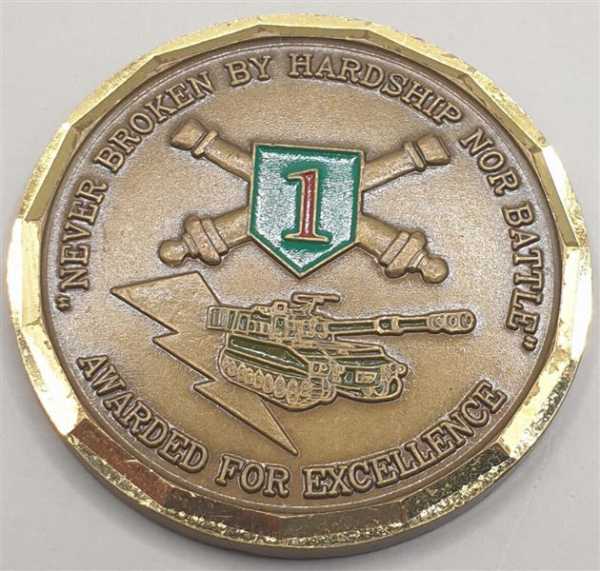 Nato COIN Orden US Army 1st Battailion 7th Field Artillery BIG RED ONE 1 Panzer