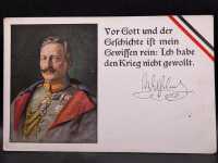 Vor Gott und der Geschichte ist mein Gewissen Rein General Wilhelm Farbe Orden