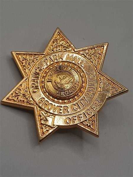 Orange Park Mall Florida Officer USA Polizei Badge Abzeichen Marke Insigne