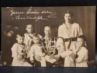 Ansichtskarte Postkarte Adel Familie Halsorden Husaren Uniform Wilhelm Preußen