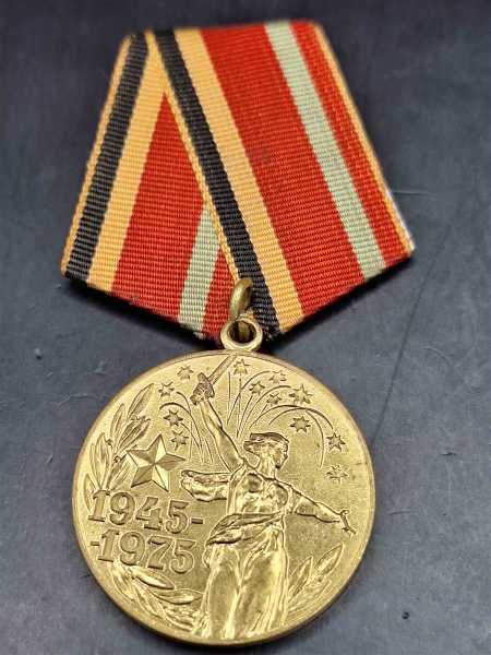 CCCP Medaille Russland Russian 1945-1975 30 Jahre 2 Weltkrieg Orden Spange