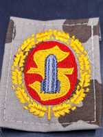 Bundeswehr Patch Ärmelabzeichen Munitionsfachpersonal Flecktarn Hell