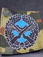 Bundeswehr Patch Ärmelabzeichen Sicherungstruppenführer Flecktarn