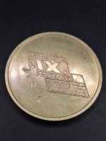 DDR NVA Medaille Münze Kampfkurs Parteitag  IX