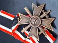 Kriegsverdienstkreuz mit Schwerter 1939 2. Klasse KVK...