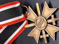 Kriegsverdienstkreuz mit Schwerter 1939 2. Klasse KVK...