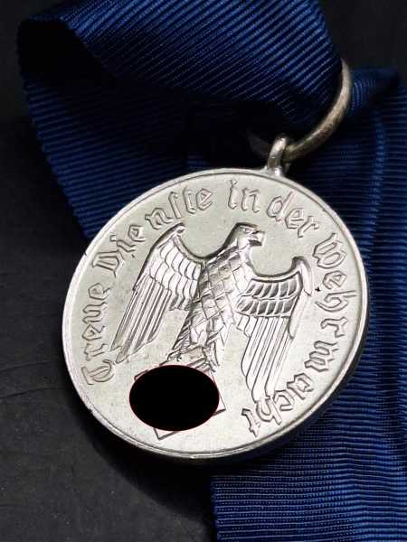 Medaille am Band für 4 Jahre Treue Dienste in der Wehrmacht TOP ZUSTAND