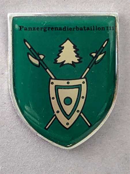 Brustanhänger Bundeswehr Orden PzGrenBtl 111 Panzergrenadierbataillon